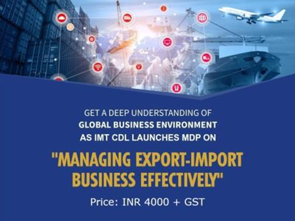 managing export import